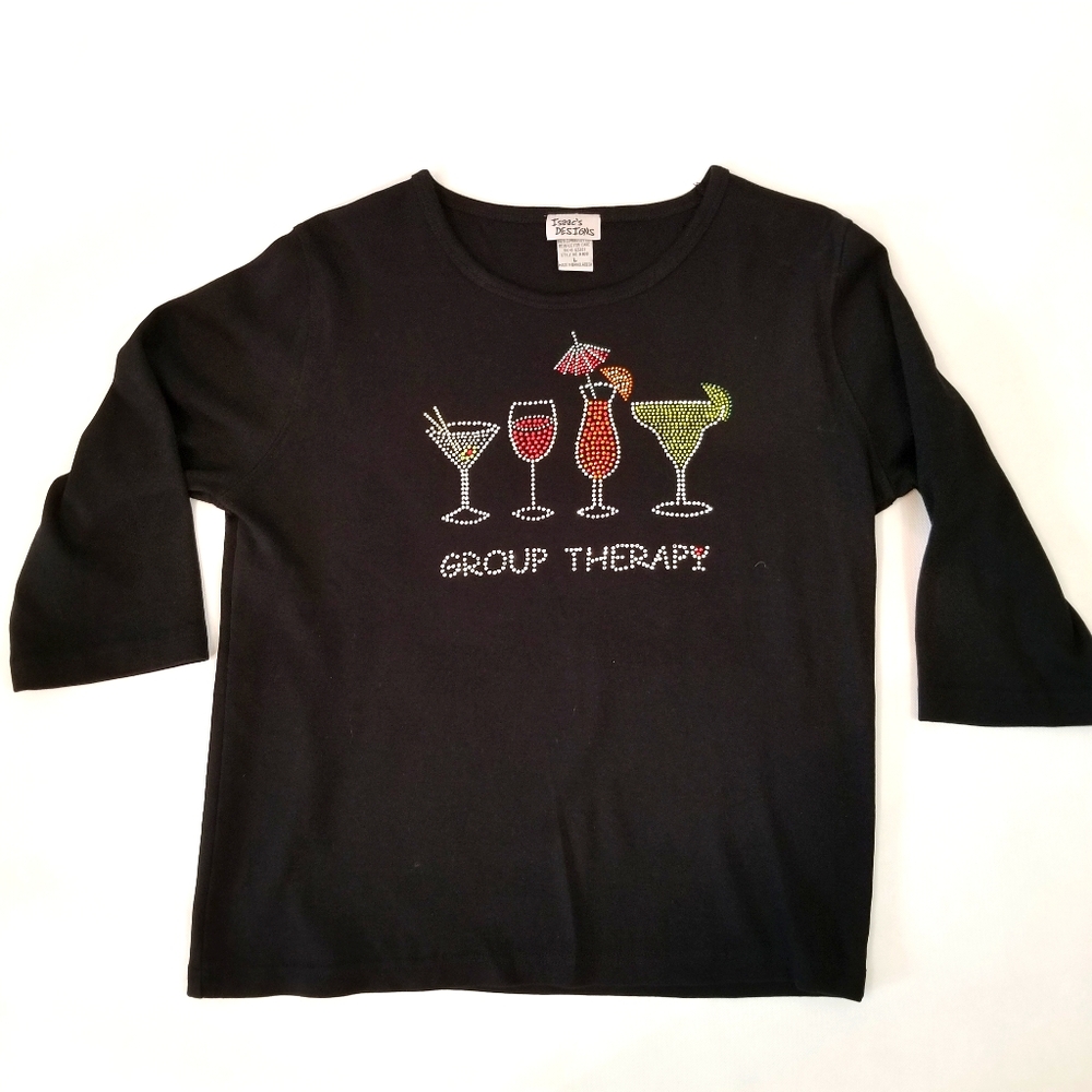Isaac's Designs Cocktail Bling Top